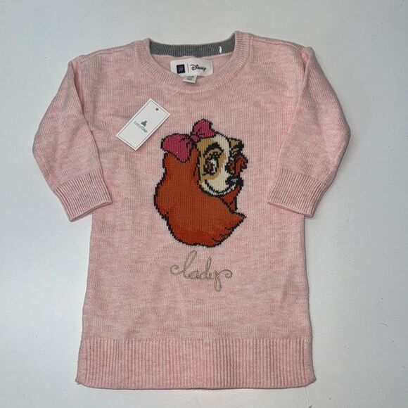 🔥GAP Pink Casual Dress Sz 12-18 months New - Picture 1 of 3